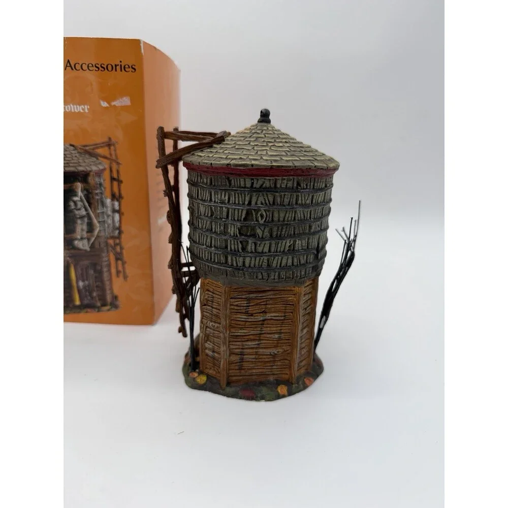 Department 56 HALLOWEEN Haunted Rails Water Tower 2008 Vintage Rare